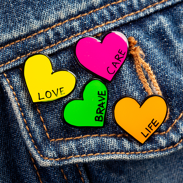 Heart of Scotland - Exclusive Christopher Kane Badges