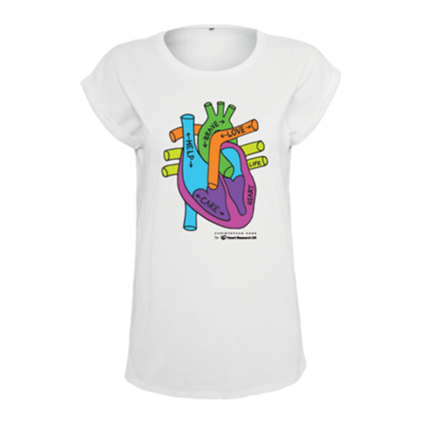 Heart of Scotland - Exclusive Christopher Kane Ladies's White T-shirt